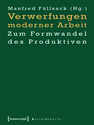cover image of Verwerfungen moderner Arbeit